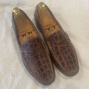 Martin Dingman Croc Loafers 10.5